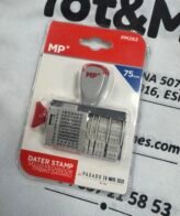 Sello fechador con texto MP 75mm 11 opciones Pagado Recibido Cancelado - PM262